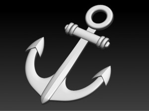 anchor 3D Print Model
