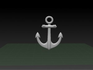 anchor 3D-printmodel