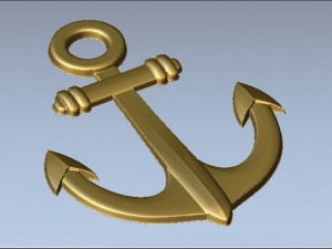 anchor 3D-printmodel