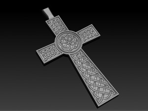 celtic cross 3D Принт Модель