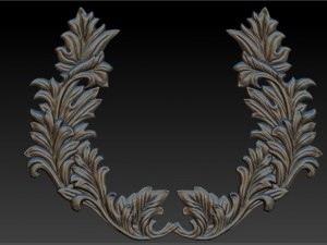 wreath 3Dプリントモデル