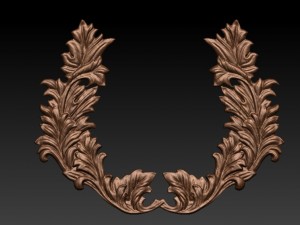 wreath 3Dプリントモデル