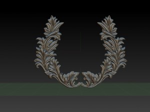 wreath 3Dプリントモデル