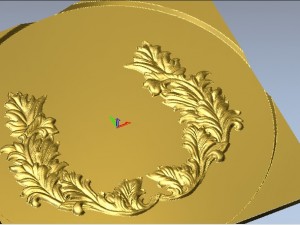 wreath 3Dプリントモデル