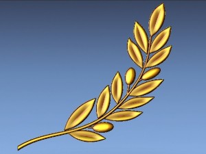 laurel wreath 3D Print Model