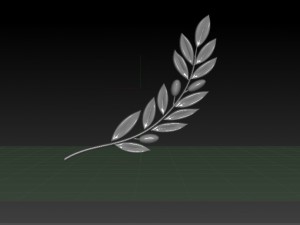 laurel wreath 3D Print Model