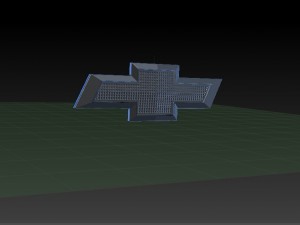 chevrolet logo 3D Model