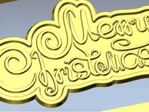 Buon Natale Modello 3D