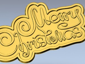 merry christmas 3D Model