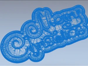 С Рождеством 3D Модель