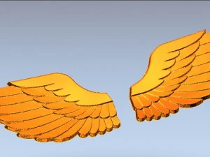 wings 3D Print Model