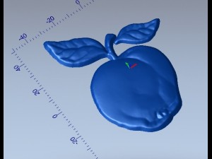 an apple 3D Model