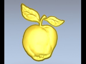 an apple 3D Model