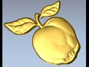 an apple 3D Model