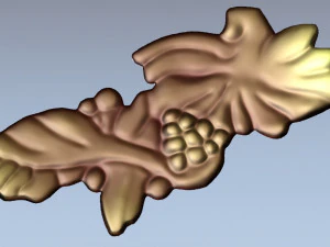 grape branch 3D Print Model