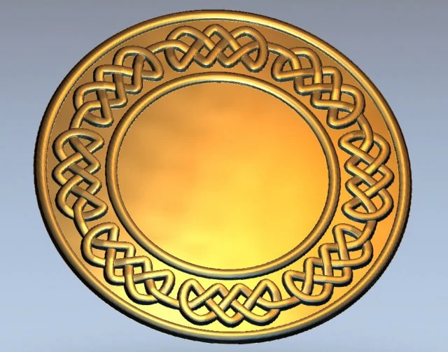 decorative element weaving 3D Print Model .c4d .max .obj .3ds .fbx .stl .blend 