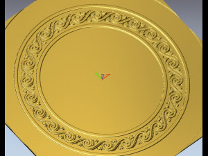 decorative element 3D-Druckmodell
