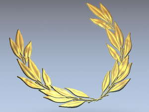 laurel wreath 3D 打印模型