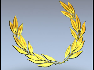laurel wreath 3D 打印模型