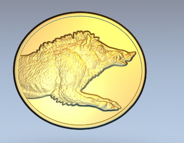 boar 3D 프린트 모델 .c4d .max .obj .3ds .fbx .stl .blend
