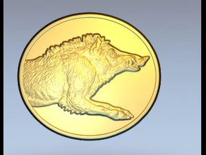 кабан 3D Принт Модель