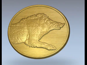 boar 3D Print Model