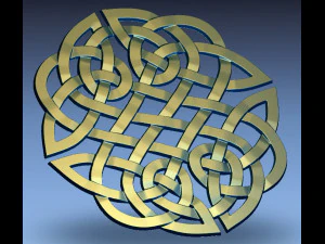 celtic ornament 3D Print Model