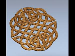 celtic ornament 3Dプリントモデル