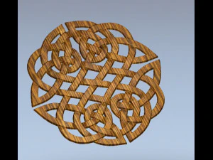 celtic ornament 3D Print Model
