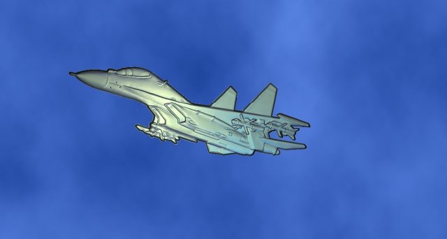airplane 3D Baskı Modeli .c4d .max .obj .3ds .fbx .stl .blend 