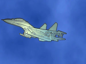 самолет 3D Принт Модель