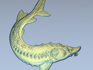 fish Modelo de Impressão 3D