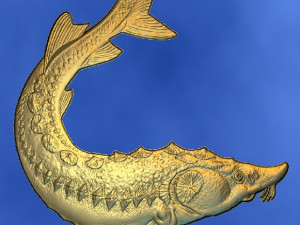 fish Modelo de Impressão 3D