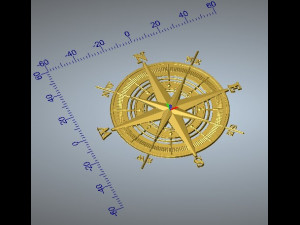 wind rose 3D प्रिंट मॉडल