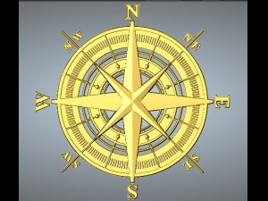 wind rose 3D 打印模型