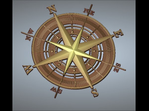 wind rose 3D प्रिंट मॉडल