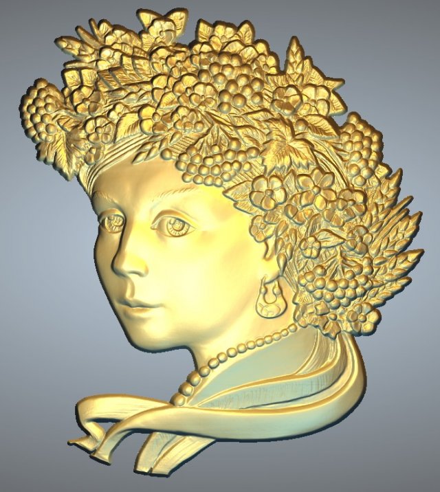 Ukrainian girl Modelo de Impressão 3D .c4d .max .obj .3ds .fbx .stl .blend 