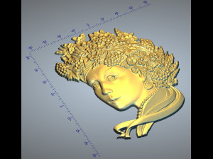 Ukrainian girl Modelo de Impressão 3D