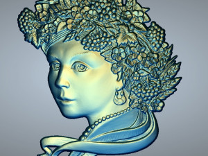 Ukrainian girl Modelo de Impressão 3D