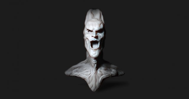 alien 3D Model .c4d .max .obj .3ds .fbx .stl .blend 