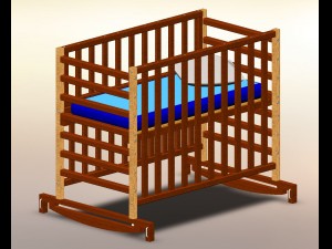 cot Modèle 3D