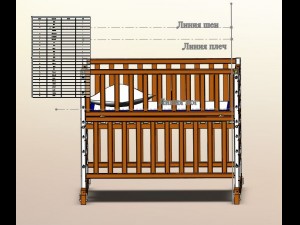 cot Modèle 3D