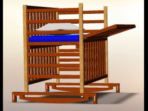 cot Modèle 3D