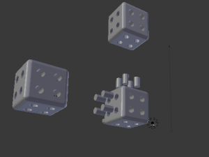 cubo ensamblado 3D Model