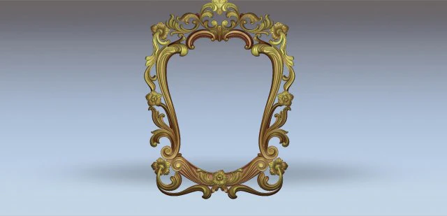 mirror 3D Print Model .c4d .max .obj .3ds .fbx .stl .blend 