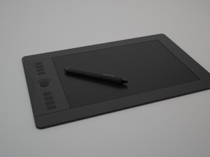 wacom intuos pro tablet s 3D Model