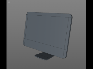 imac low poly unreal ready download 3D Model