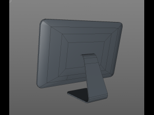 imac low poly unreal ready download 3D Model