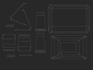 imac low poly unreal ready download 3D Model