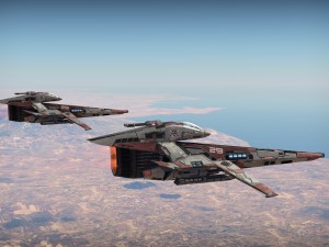 x-fighter Modello 3D